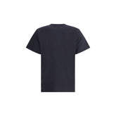Ganni Black Cotton T-Shirt